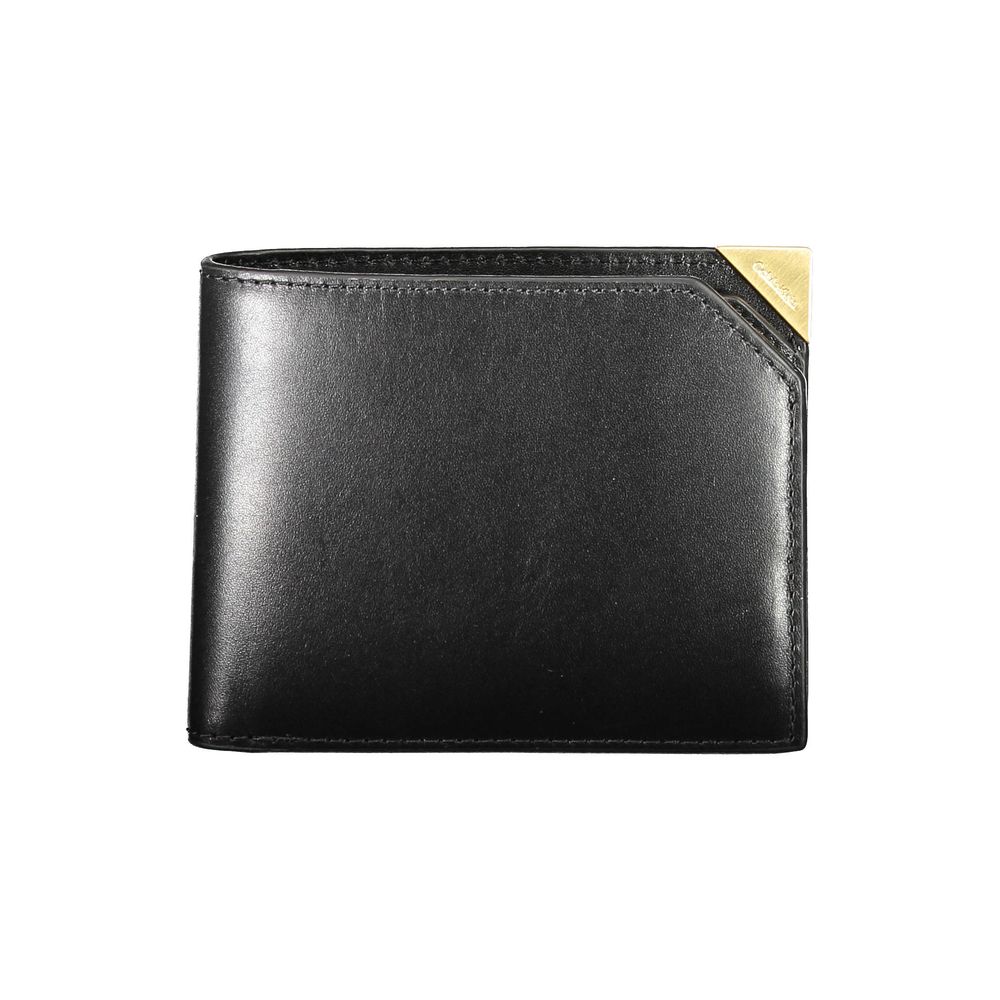 Calvin Klein &quot;Black Leather Men Wallet&quot;