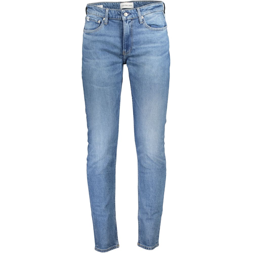 Calvin Klein Ljusblå Bomull Herrjeans