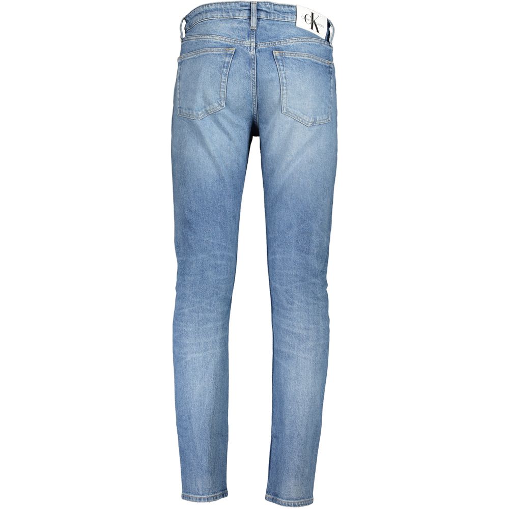 Calvin Klein Ljusblå Bomull Herrjeans