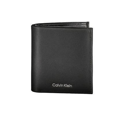 Calvin Klein Sleek Läderplånbok med Vikbarhet och RFID-block