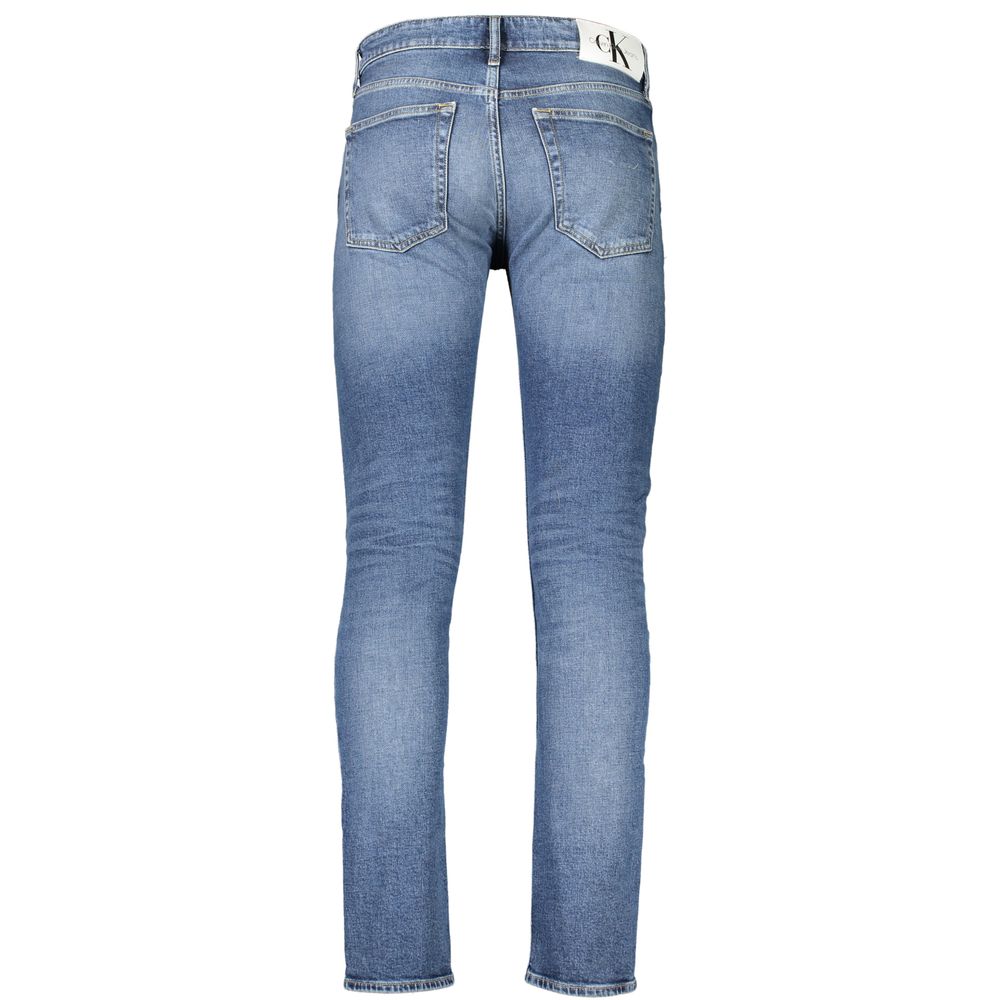 Calvin Klein Blå Bomullsjeans &amp;amp; Byxor