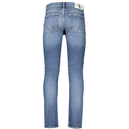 Calvin Klein Blå Bomullsjeans &amp;amp; Byxor