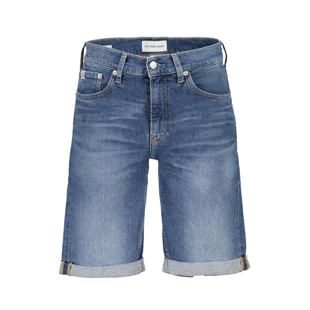 Calvin Klein Blå Bomullsjeans &amp;amp; Byxor