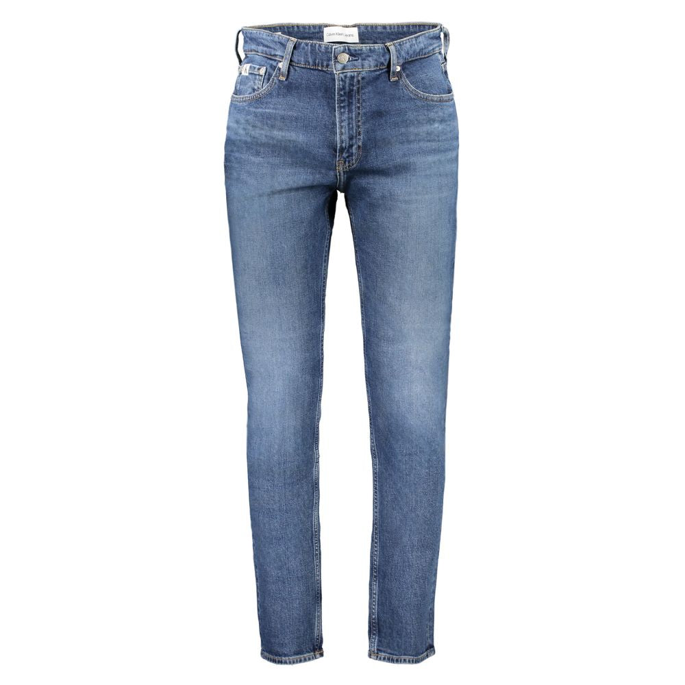 Calvin Klein Blå Bomullsjeans &amp;amp; Byxor
