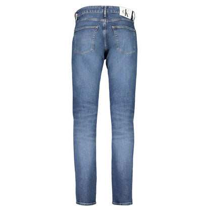 Calvin Klein Blå Bomullsjeans &amp;amp; Byxor