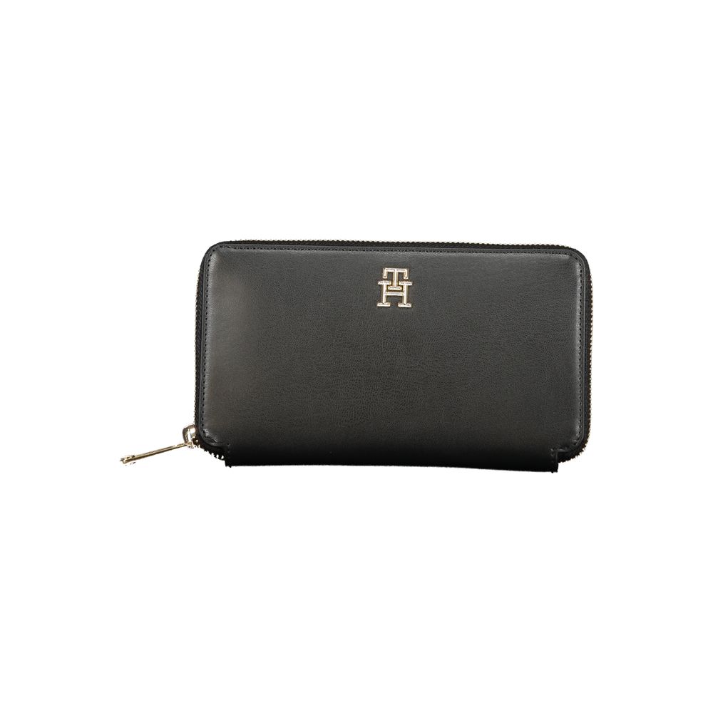 Tommy Hilfiger svart polyetenplånbok