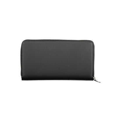 Calvin Klein svart polyesterplånbok