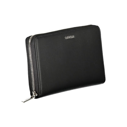 Calvin Klein svart polyesterplånbok