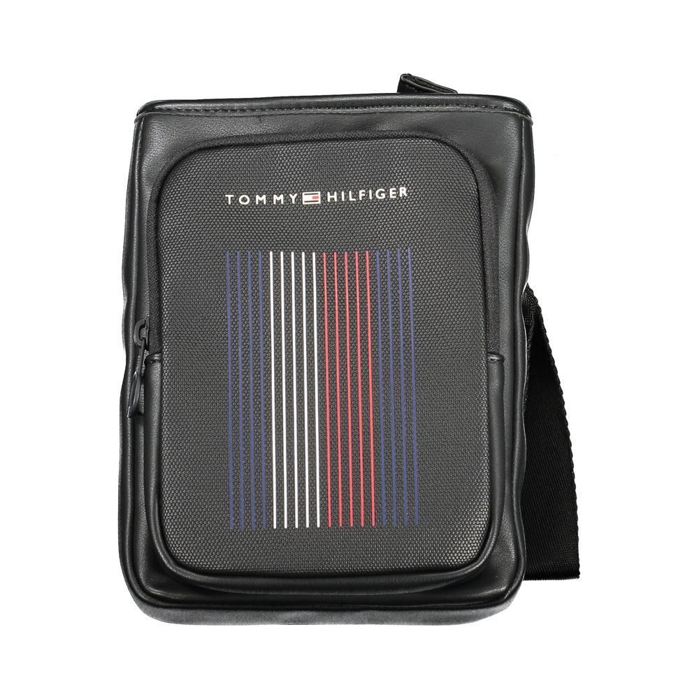 Tommy Hilfiger svart axelväska i polyeten