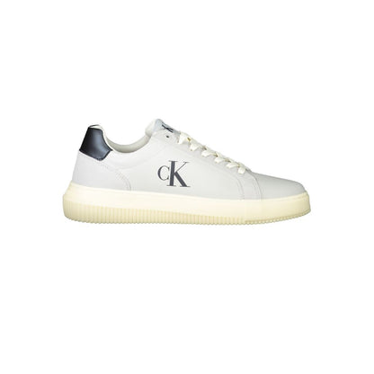 Calvin Klein bruna lädersneakers för män