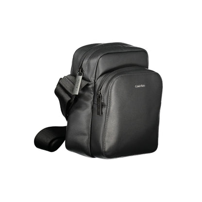 Calvin Klein Black Polyester Men Shoulder Bag