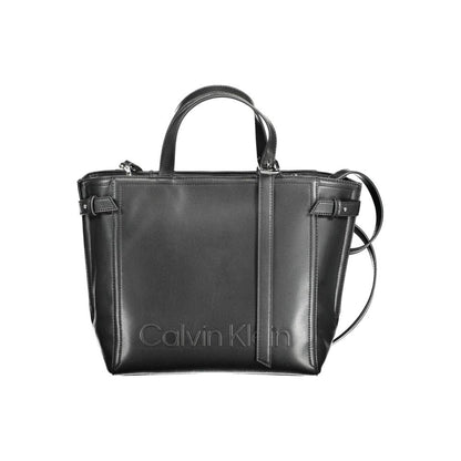 Calvin Klein svart polyesterväska för kvinnor