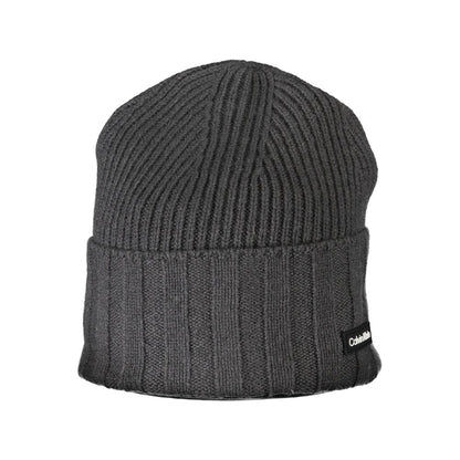 Calvin Klein Elegant Kontrastdetalj Grå Hatt