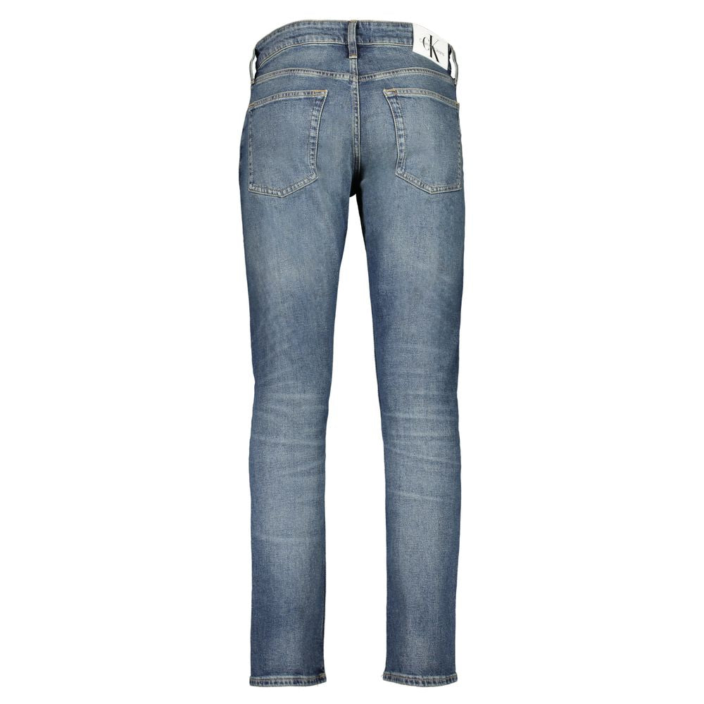 Calvin Klein Blå Bomullsjeans &amp;amp; Byxor