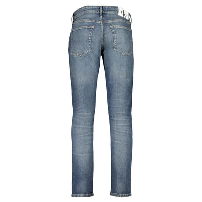 Calvin Klein Blå Bomullsjeans &amp;amp; Byxor
