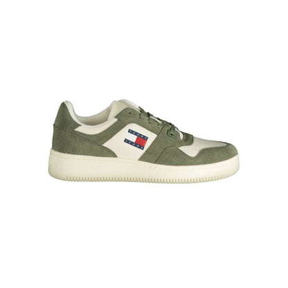Tommy Hilfiger Grön Polyester Sneaker