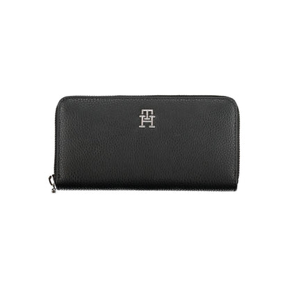 Tommy Hilfiger Sleek svart multifunktionell plånbok