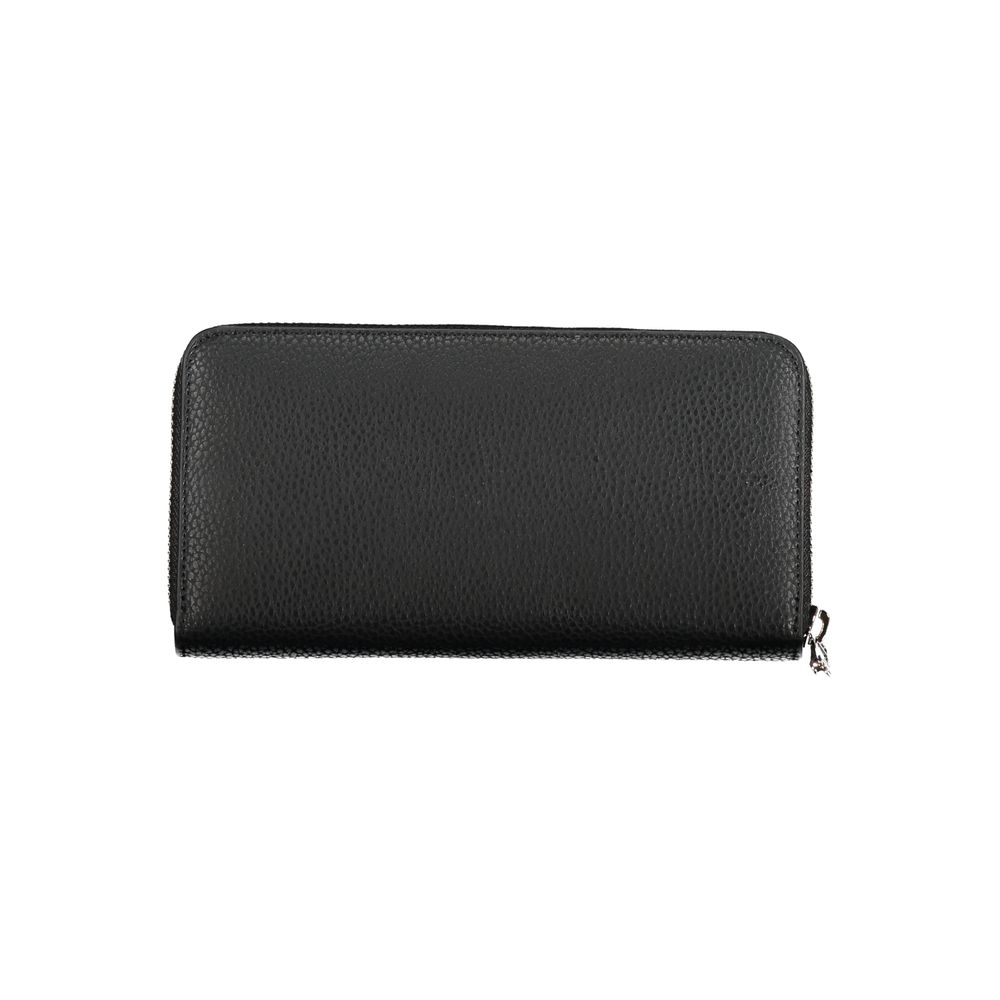 Tommy Hilfiger Sleek svart multifunktionell plånbok