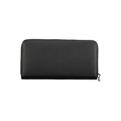 Tommy Hilfiger Sleek svart multifunktionell plånbok