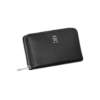 Tommy Hilfiger Sleek svart multifunktionell plånbok