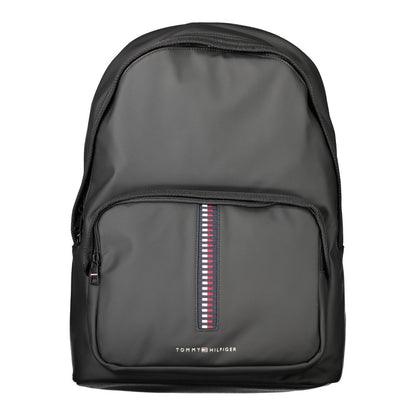 Tommy Hilfiger svart polyeten herrryggsäck