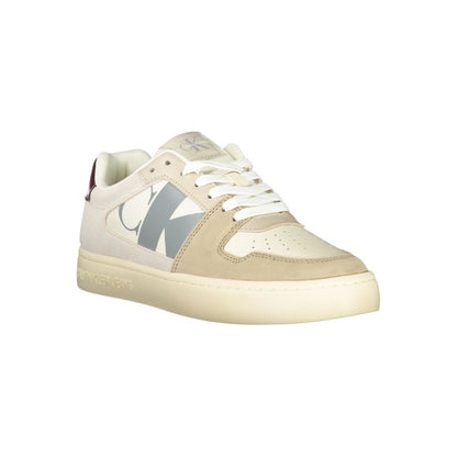 Calvin Klein Beige Polyester Herr Sneaker