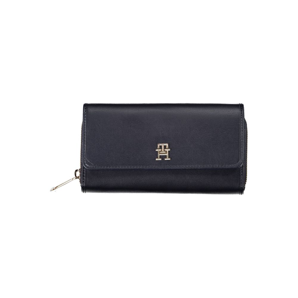 Tommy Hilfiger Blå Polyeten Damplånbok