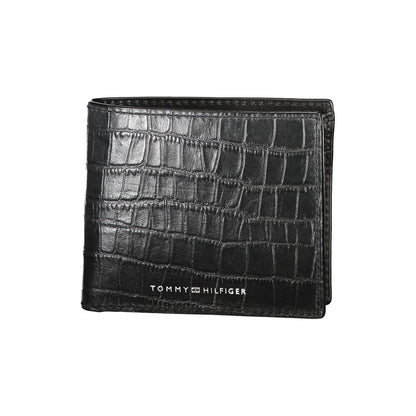 Tommy Hilfiger svart läderplånbok