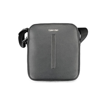 Calvin Klein svart polyester herr axelväska
