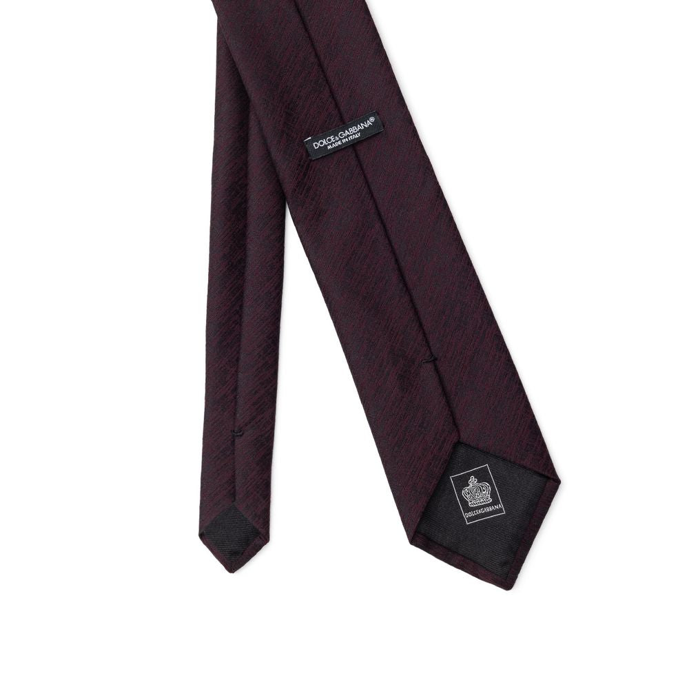 Dolce &amp; Gabbana Purple Wool Ties &amp; Bowty