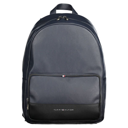 Tommy Hilfiger Blå Polyeten Herr Ryggsäck