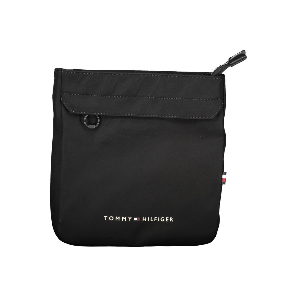 Tommy Hilfiger svart polyester herr axelväska