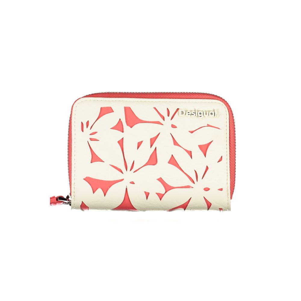 Desigual Vit Polyeten Plånbok