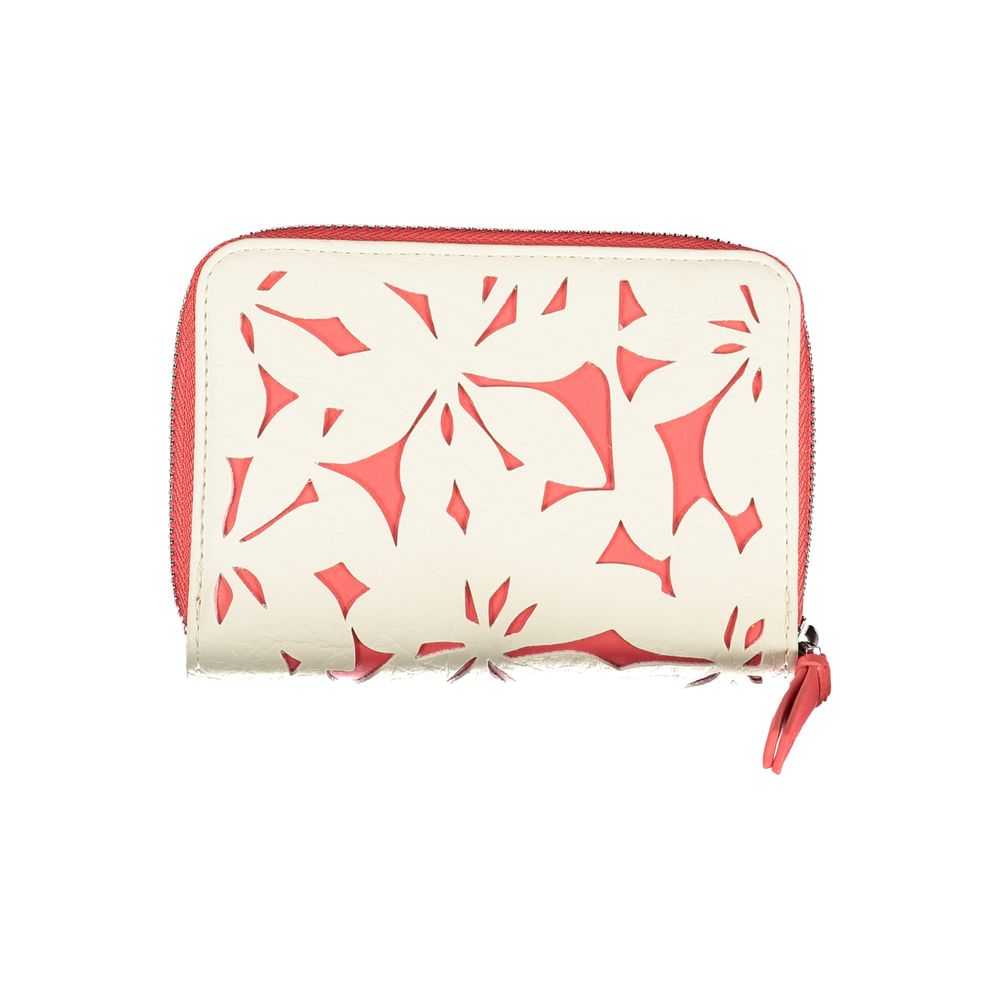 Desigual Vit Polyeten Plånbok