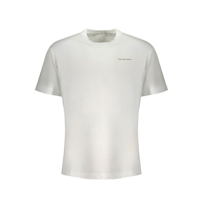 Calvin Klein Vit bomulls-T-shirt