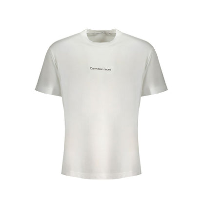 Calvin Klein Vit bomulls-T-shirt