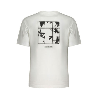 Calvin Klein Vit bomulls-T-shirt