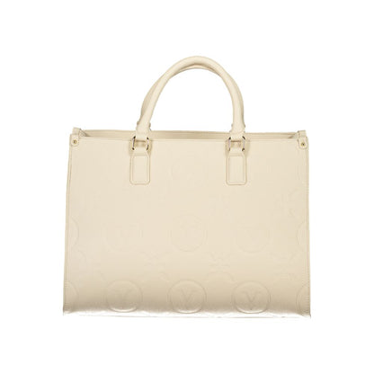Mario Valentino Beige Polyeten Damhandväska