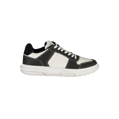 Tommy Hilfiger svarta polyestersneakers