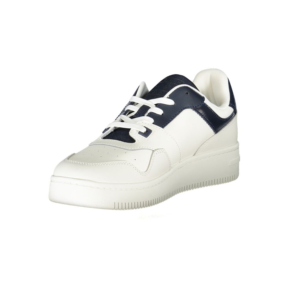 Tommy Hilfiger Blå Läder Herr Sneaker