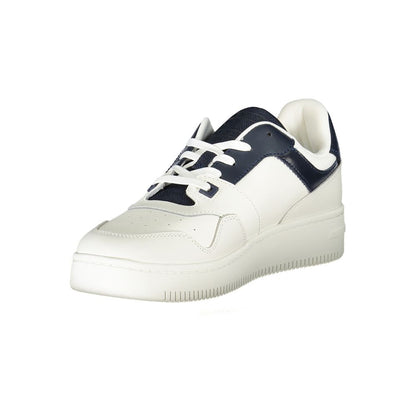 Tommy Hilfiger Blå Läder Herr Sneaker
