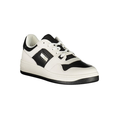 Tommy Hilfiger Vita Läder Herr Sneaker