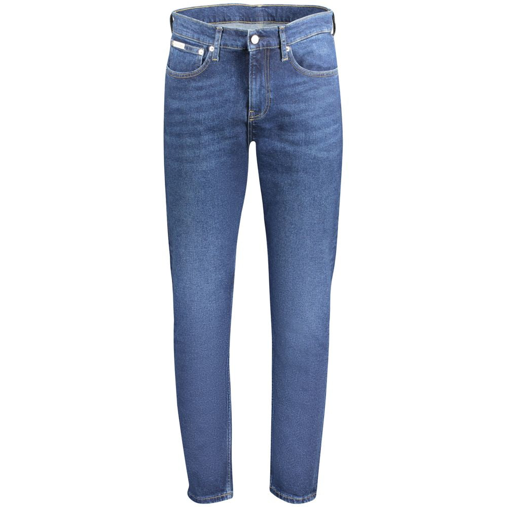 Calvin Klein blå bomullsjeans för män
