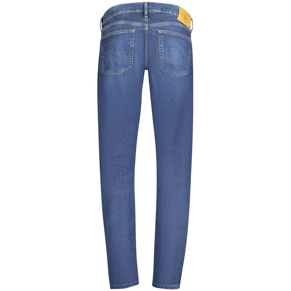 Calvin Klein blå bomullsjeans för män