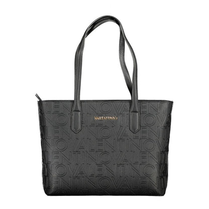Mario Valentino Black Polyethylene Handbag