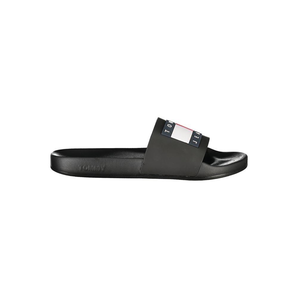 Tommy Hilfiger Svart Polyeten Herr Sandal