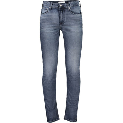 Calvin Klein Blå Bomullsjeans &amp;amp; Byxor