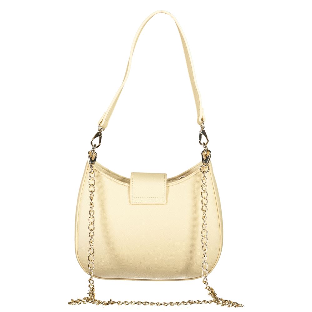 Mario Valentino Beige Polyeten Damhandväska