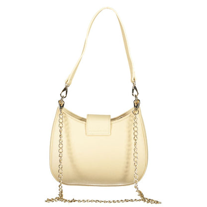 Mario Valentino Beige Polyeten Damhandväska