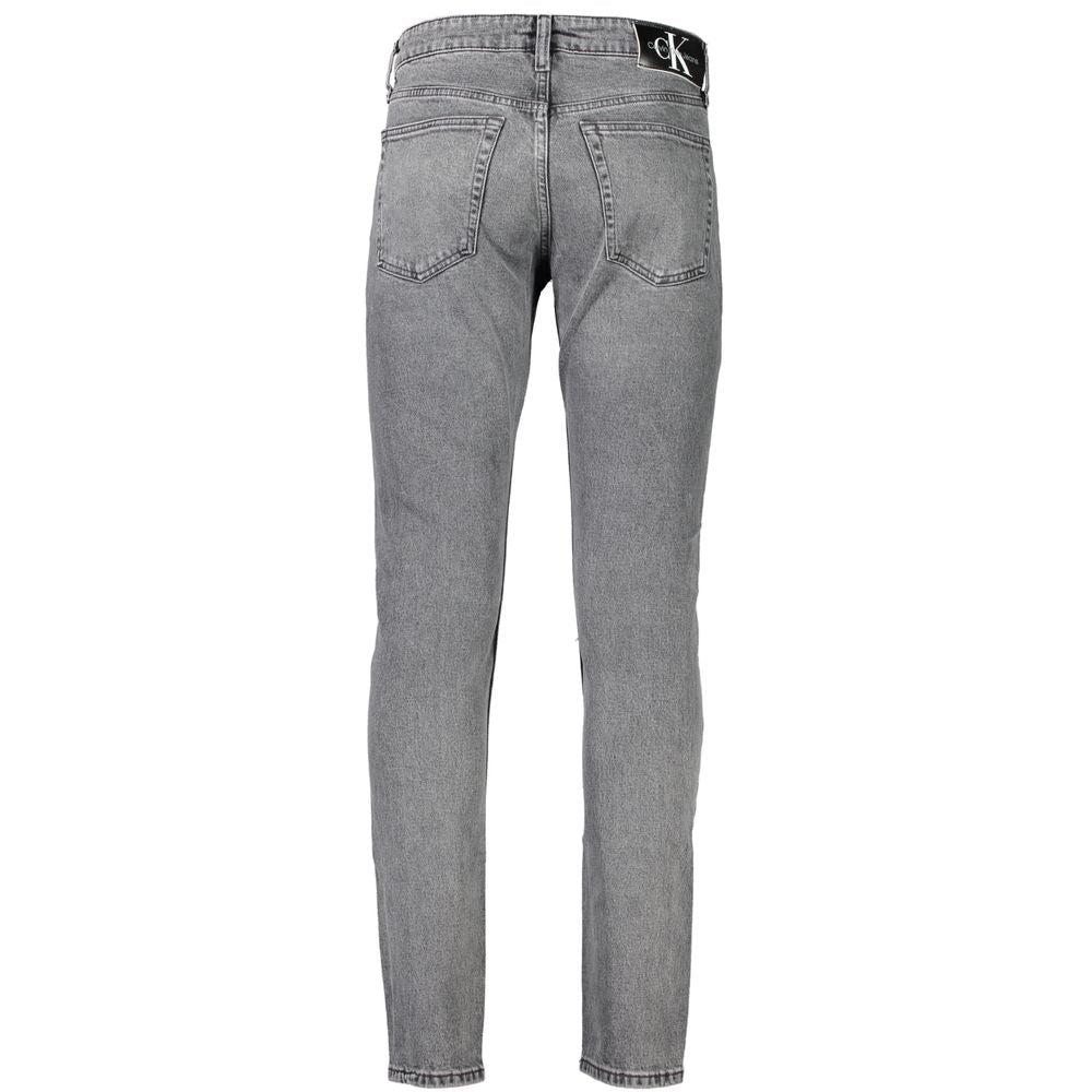 Calvin Klein bruna bomullsjeans för män